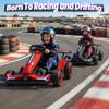 24V Ride On Toys for Big Kids, Electric Go Kart w/4-Level Length Adjustable Seat, Crazy Kart w/Fast 800W Motor, 3-Speeds Mode(8.2MPH Max), Sport/Drifting Modes, Rainbow LED, Bluetooth view 3