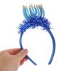 BESPORTBLE Hanukkah Festival Headband with Candle Flames Decorative Hairband and Holiday Party Headdress Festival Costume Accessory view 3