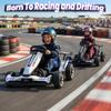 24V Ride On Toys for Big Kids, Electric Go Kart w/4-Level Length Adjustable Seat, Crazy Kart w/Fast 800W Motor, 3-Speeds Mode(8.2MPH Max), Sport/Drifting Modes, Rainbow LED, Bluetooth view 3