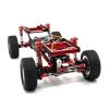 AQWBTYD Compatible with MN78 for MN82 for MN168 1/12 RC Car Upgrades Parts Accessories Metal Steering Rod Link Rod Tie Rod RC Assortment(Red) view 2