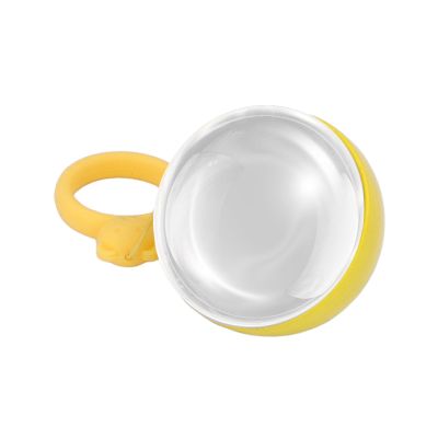 Electronic Sensor Ball, Interactive Multimedia Gesture Control LED Ball with 1GB Storage, Type-C Charging for Office Entertainment and Presentations (Yellow)