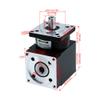 1pc PXW86 Rigth Angle Planetary Rudecer Ratio 5/10 MAX 100N.m Suit for CNC Nema34 Stepper Servo Motor Reducer(13) view 3