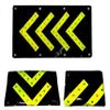 18 * 33in Magnetic Luminous Traffic Arrow Sign, Solar Energy Rechargeable Traffic Guide Light Foldable Traffic Warning Arrow Sign Board (USB) view 1