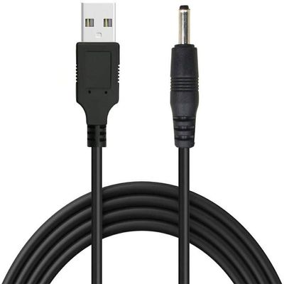 duskhoot USB Cable for Charging Clementoni Clempad 13663 Learning Tablet, Black