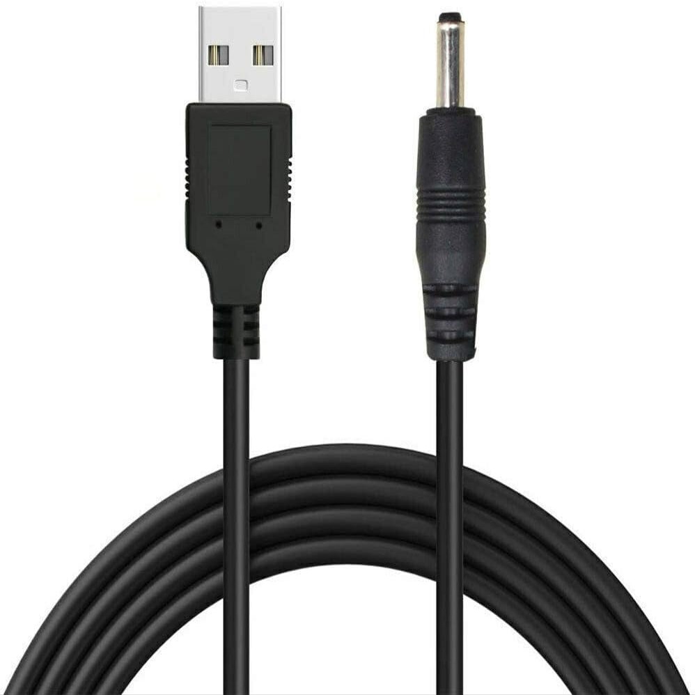 duskhoot USB Cable for Charging Clementoni Clempad 13663 Learning Tablet, Black