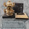 3D Wooden Puzzle for Adults, Mechanical Celestial Castle Star Map DIY Assembly Craft Model Kit, Rotating Orrery Desk Display Collectible (680PCS) view 2