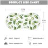 Lotupokon Cucumber White Muslin Burp Cloths for Baby Absorbent Washcloths Soft Towels Newborn Spit Up Rags for Unisex 2 Pack view 2