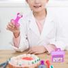 DAN&DRE Children Kids Role Play Doctor Kit Equipment Nurse Suitcase Toy Gift PinkPurple view 2