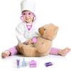 DAN&DRE Children Kids Role Play Doctor Kit Equipment Nurse Suitcase Toy Gift PinkPurple view 3