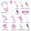 DAN&DRE Children Kids Role Play Doctor Kit Equipment Nurse Suitcase Toy Gift PinkPurple view 4