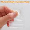 10Pcs Clear Emoticon Squeezes,Mini Cute Big Mouth Soft Squeezes,Funny Stress Relief Balls Squishies Gift for Office Desk Party Favors Goodie Bag Easter Egg Fillers view 4