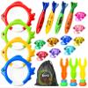 EnriQ Pool Toys for Kids Ages 4-8 8-12 Summer Pool Diving Toys Gems view 1