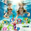 EnriQ Pool Toys for Kids Ages 4-8 8-12 Summer Pool Diving Toys Gems view 4