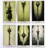 BINGONE Horror Gothic Tarot Deck, Horror Tarot Deck and Guidebook, 78 Dark Art Cards & Full Deck,Tarot Cards for Beginners,Fortune Telling Toys, Durable Cards, for Beginners (2 pcs) view 3