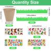 NewGtuizi Kids Plant Growing Kit, 30 Peat Pots with 20 Fun Stickers & 6 Fences, Creative Garden Kit for Kids Gardening, Mother's Day Craft Favor, Planting, Garden view 3