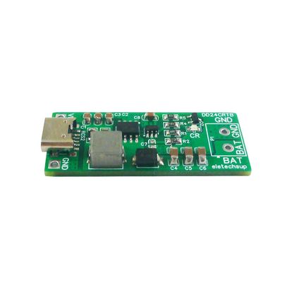 Integrated Circuit Module 2-6Cell Li-po Li-ion 18650 Pack Charger with Type-c DC 5V to 25.2V Output for 7.4V-22.2V Batteries (3S 3A)