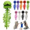2026 New Dinosaur Skeleton Costume, 3D Spinosaurus Skull Mask & Plush Spine, for Dress-Up Play (Green,31 in) view 1
