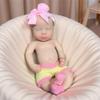 Abenduot Can Open Mouth Full Body Silicone Baby Dolls - 13 Inch Full Silicone Realistic Reborn Baby Dolls Girl Gift Set for Kids Age 3+ view 4