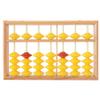 Ameble 7 Rods Wooden Abacus for Kids Math, Large Classroom Abaco with Non-Slip Beads & Hanging Rope, Teacher's Counting Frame for Elementary School Learning view 1