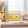Ameble 7 Rods Wooden Abacus for Kids Math, Large Classroom Abaco with Non-Slip Beads & Hanging Rope, Teacher's Counting Frame for Elementary School Learning view 4