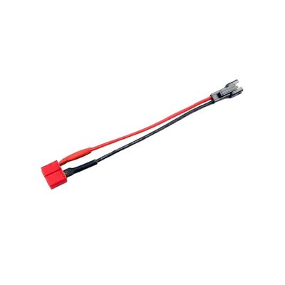 1PCS RC T Plug to SM Adapter Cable,20AWG Silicone Wire 10CM F-F/M-M/M-F Connector Adapter for RC Car Boat Airplane Connector Cable (D)