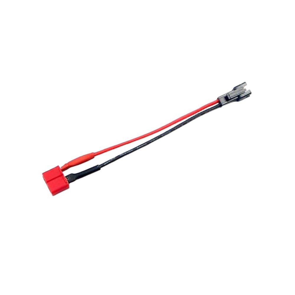 1PCS RC T Plug to SM Adapter Cable,20AWG Silicone Wire 10CM F-F/M-M/M-F Connector Adapter for RC Car Boat Airplane Connector Cable (D)