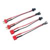 1PCS RC T Plug to SM Adapter Cable,20AWG Silicone Wire 10CM F-F/M-M/M-F Connector Adapter for RC Car Boat Airplane Connector Cable (D) view 4