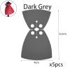 BASEPLATES Building Block Figure Accessory Dark Gray Cape (cape271-0) view 2