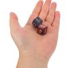 Toyvian 20pcs Galaxy Acrylic 6-Sided Dice Set for Board Game Pieces and Tabletop Rpgs, Numbered Colorful Gaming Dice Pack for Party Games and Educational Use Random Color view 4