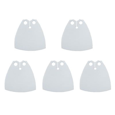 BASEPLATES Building Block Figure Accessory White Cape (cape011-0)
