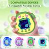 SGHLDE for Tamagotchi Paradise Silicone Case with Dial Cover and Lanyard, Cute 3D Avocado Standing Protective Case for Tamagotchi Paradise Accessories, Green Avocado view 2