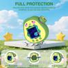 SGHLDE for Tamagotchi Paradise Silicone Case with Dial Cover and Lanyard, Cute 3D Avocado Standing Protective Case for Tamagotchi Paradise Accessories, Green Avocado view 3