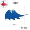 BASEPLATES Building Block Figure Accessory Blue Cape (cape073-0) view 2