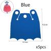 BASEPLATES Building Block Figure Accessory Blue Cape (cape087-0) view 2