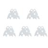 BASEPLATES Building Block Figure Accessory White Cape (cape150-0) view 1