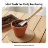 MotiveTech Garden Tool Stainless Steel Compact Trowel Portable Small Gardening Tools for Beginners, Kids, Flat Shovel view 4