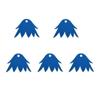 BASEPLATES Building Block Figure Accessory Blue Cape (cape160-0)