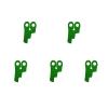 BASEPLATES Building Block Figure Accessory Green Cape (cape190-0) view 1