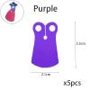BASEPLATES Building Block Figure Accessory Purple Cape (cape180-0) view 2