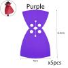 BASEPLATES Building Block Figure Accessory Purple Cape (cape266-0) view 2