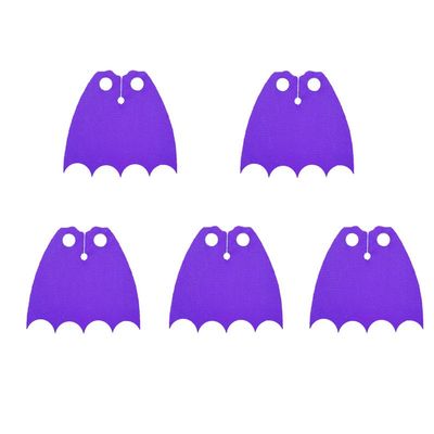 BASEPLATES Building Block Figure Accessory Purple Cape (cape080-0)