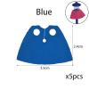 BASEPLATES Building Block Figure Accessory Blue Cape (cape023-0) view 2
