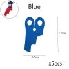 BASEPLATES Building Block Figure Accessory Blue Cape (cape191-0) view 2