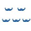 BASEPLATES Building Block Figure Accessory Blue Cape (cape122-0) view 1