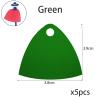 BASEPLATES Building Block Figure Accessory Green Cape (cape094-0) view 2