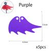 BASEPLATES Building Block Figure Accessory Purple Cape (cape074-0) view 2