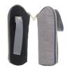 FOYTOKI 2pcs Insulated Milk Bottle Thermal Bags Bottle Carrier Sleeve Portable Cooler Pouches for Travel and Stroller Attachment in Black and Medium Gray Random Color view 1