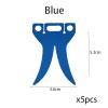 BASEPLATES Building Block Figure Accessory Blue Cape (cape113-0) view 2