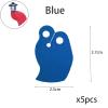 BASEPLATES Building Block Figure Accessory Blue Cape (cape203-0) view 2