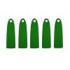 BASEPLATES Building Block Figure Accessory Green Cape (cape104-0) view 1